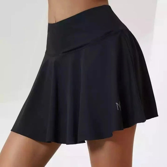 Lily Tennis Skirt in Midnight